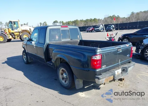 2004 Ford Ranger Super Cab из США, поврежденный, VIN 1FTYR44U54PA43971